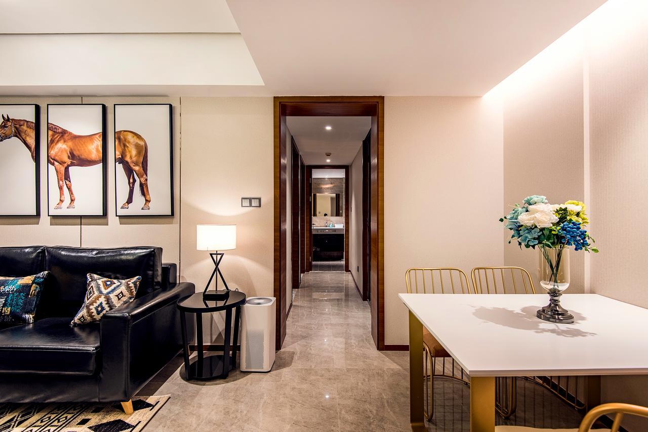 Chengdu Cloud Service Apartment Chunxi Taikoo Branch Exterior photo